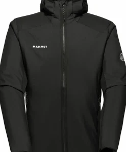 Mammut Men's Rime Air In Hybrid Hooded Jacket Black