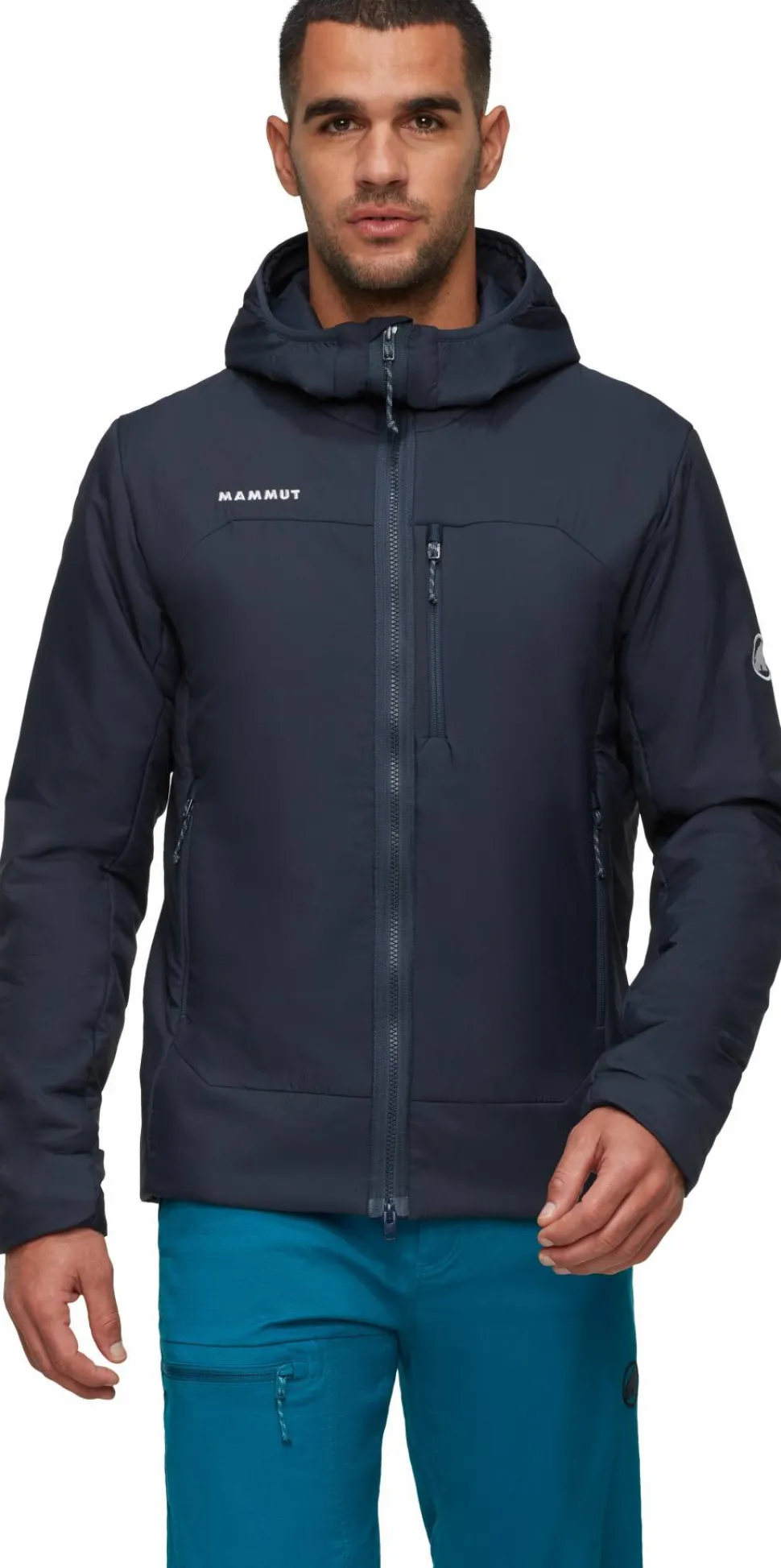 Mammut Men's Rime In Hooded Jacket Men Marine