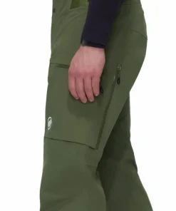 Mammut Men's Stoney Hardshell Pants Dark Marsh