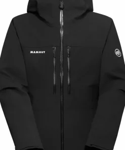 Mammut Men's Stoney Hardshell Hooded Jacket Black