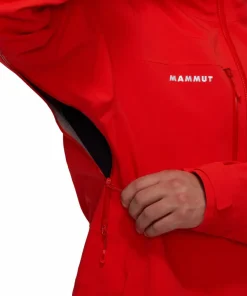 Mammut Men's Stoney Hardshell Hooded Jacket Mammut Red