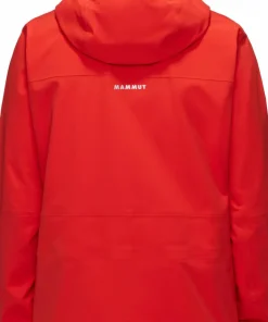 Mammut Men's Stoney Hardshell Hooded Jacket Mammut Red