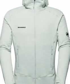Mammut Men's Taiss Light ML Hooded Jacket Silver Sage