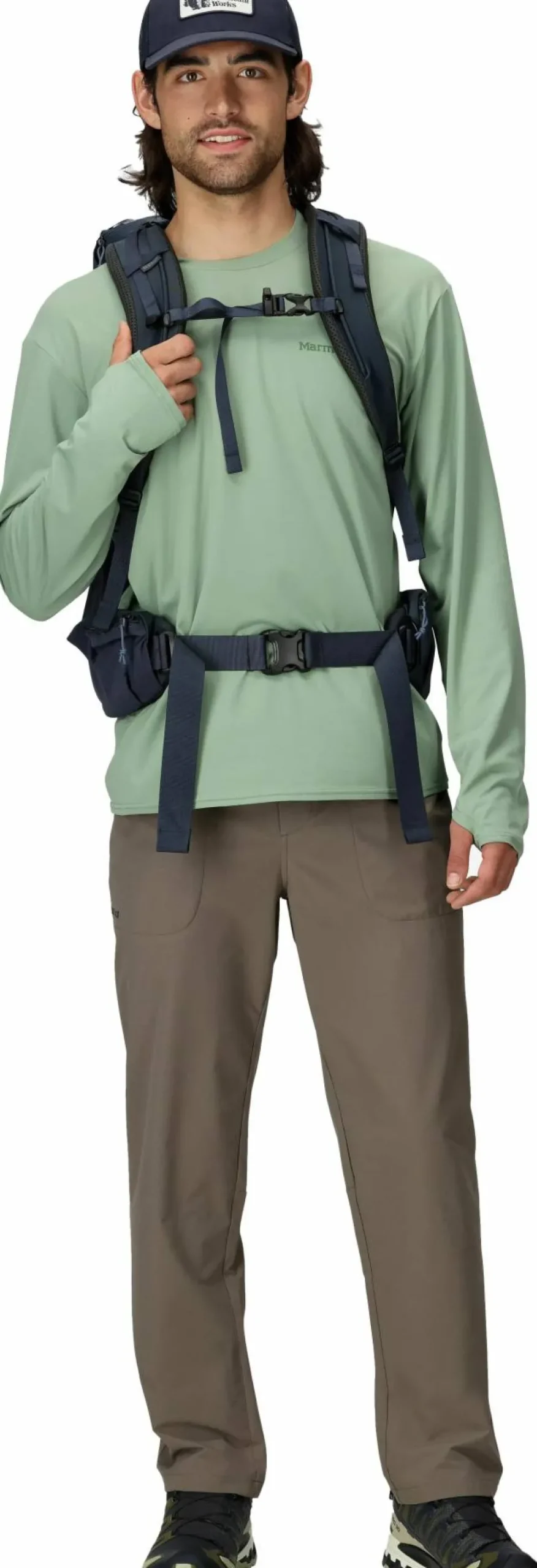 Marmot Men's Airexchange Upf 40 Pant Claystone