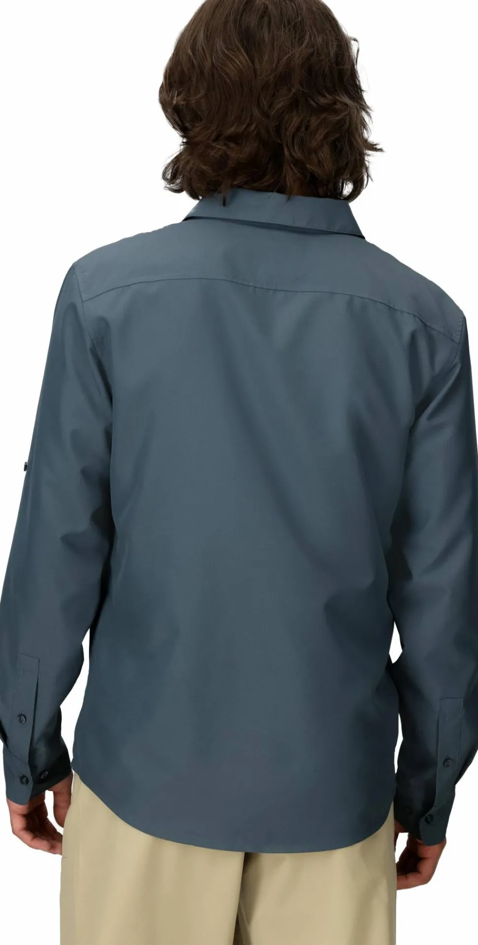 Marmot Men's Airexchange Upf 40 Ls Shirt Thunderhead