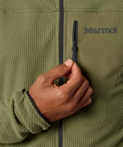 Marmot Men's Airfleece Jacket Olive Grove
