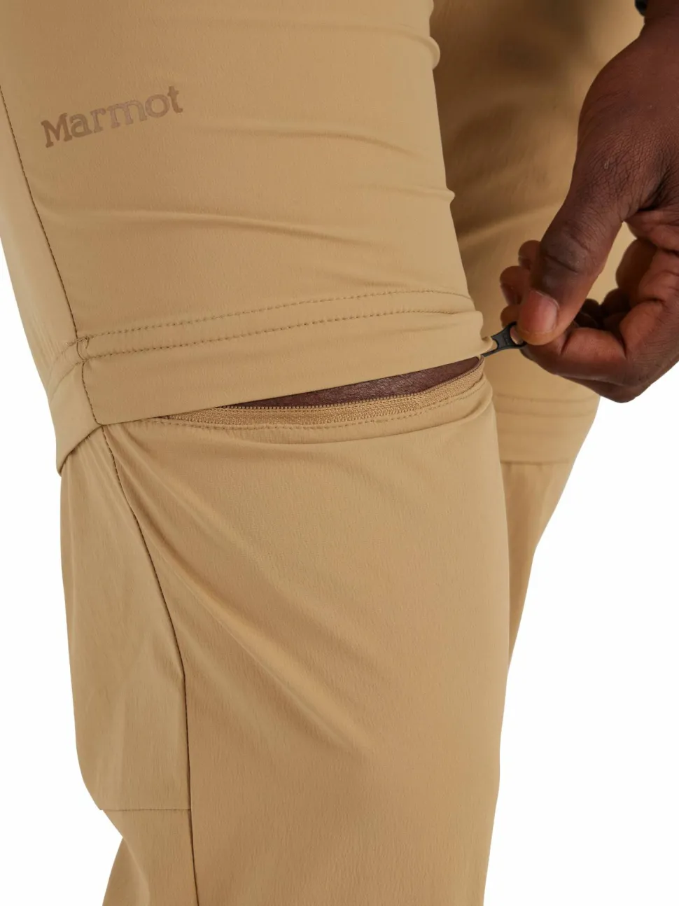 Marmot Men's Arch Rock Convertible Pant Light Brown