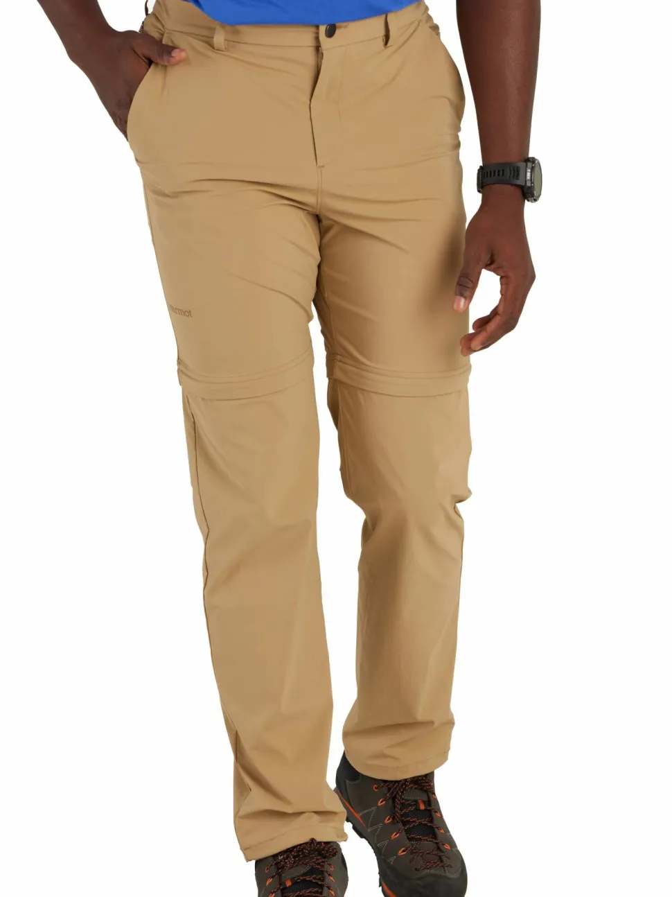Marmot Men's Arch Rock Convertible Pant Light Brown