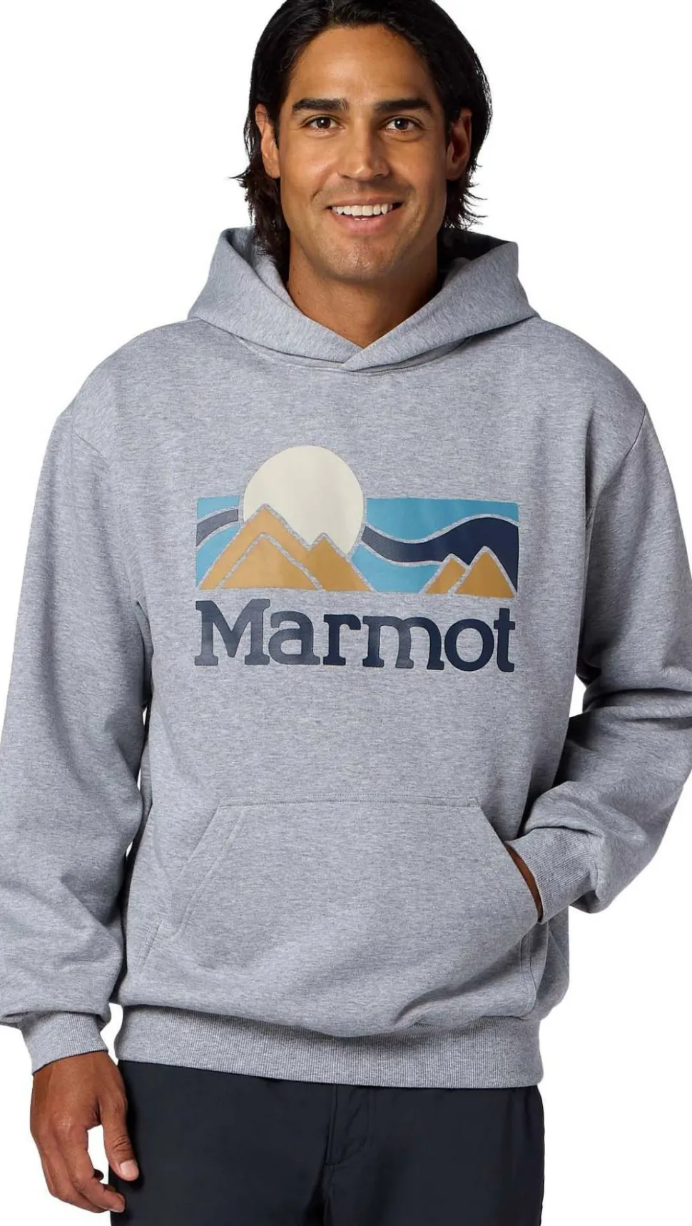 Marmot Men's Coastal Hoody Grey Heather