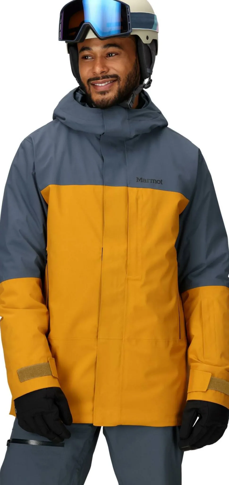 Marmot Men's Elevation Jacket Thunderhead/Honey Glaze