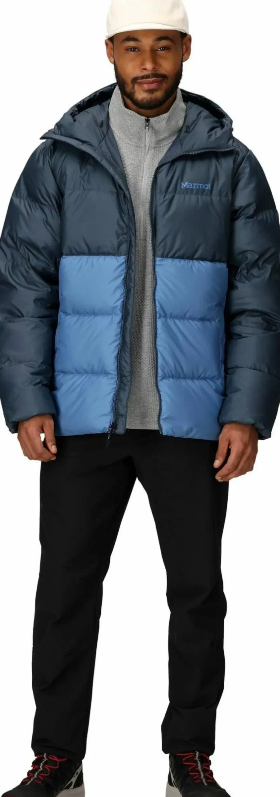 Marmot Men's Guides Down Hoody Thunderhead/Rain Cloud