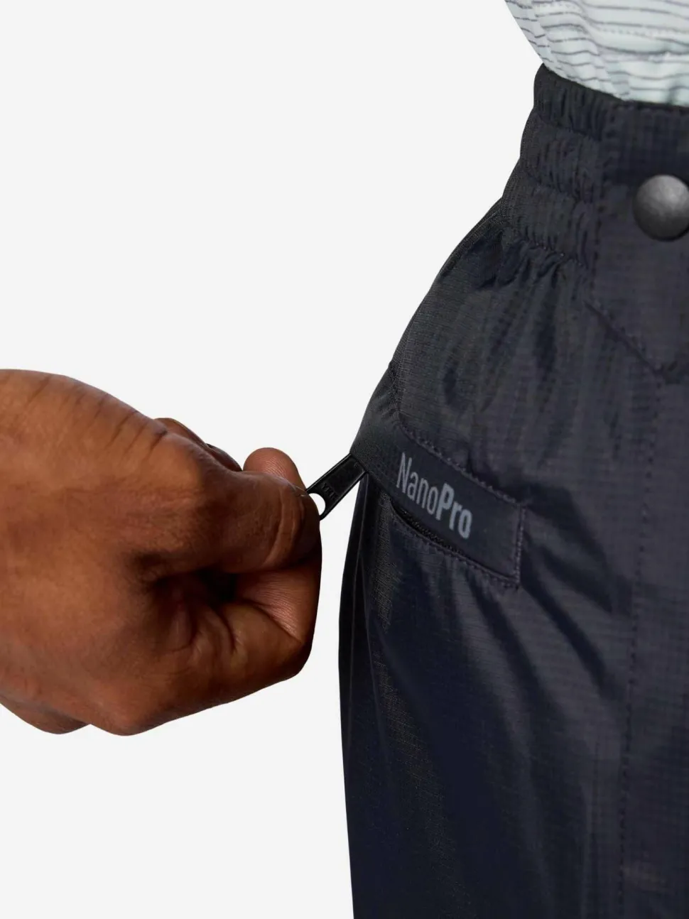 Marmot Men's Precip Evo Full Zip Pant Black