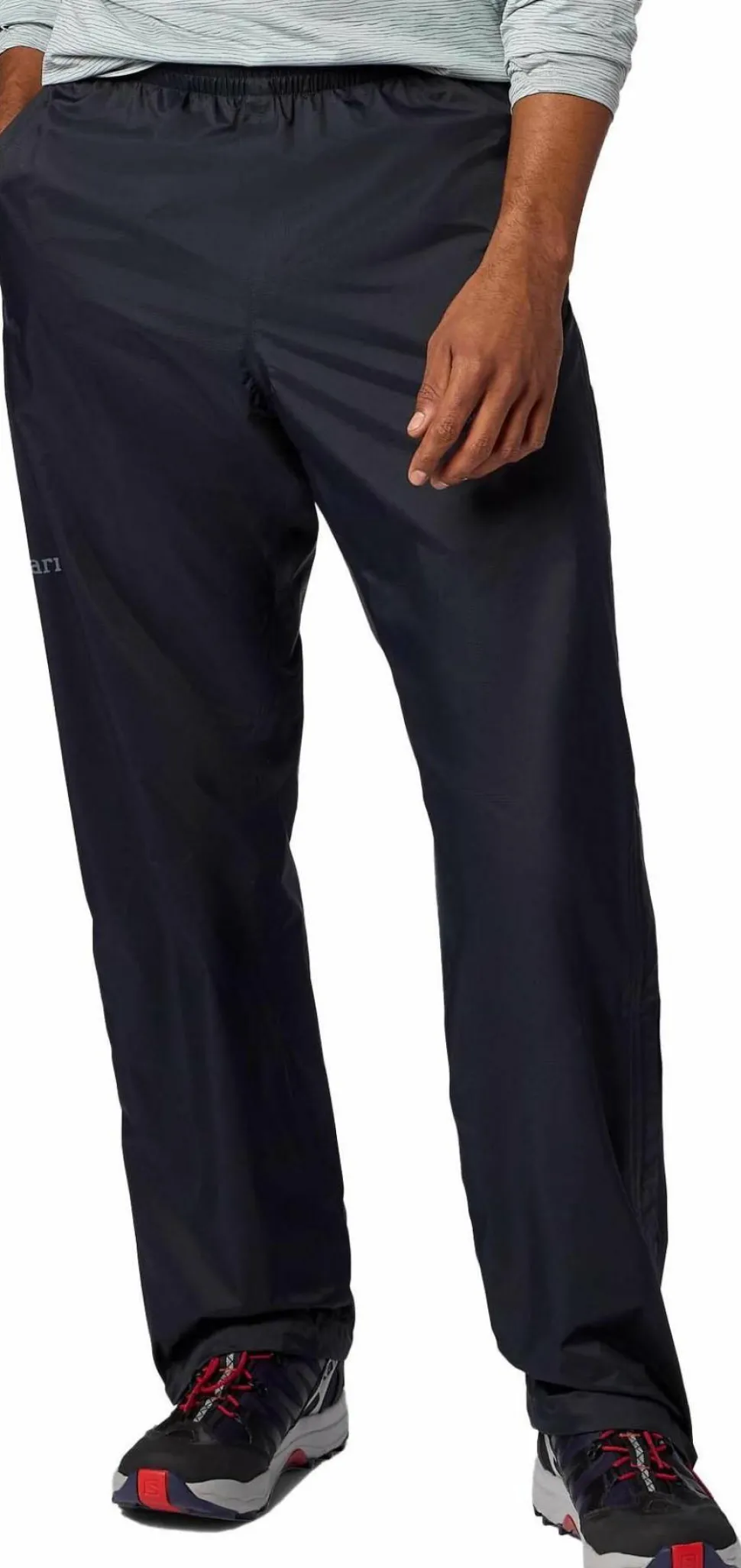 Marmot Men's Precip Evo Full Zip Pant Short Black