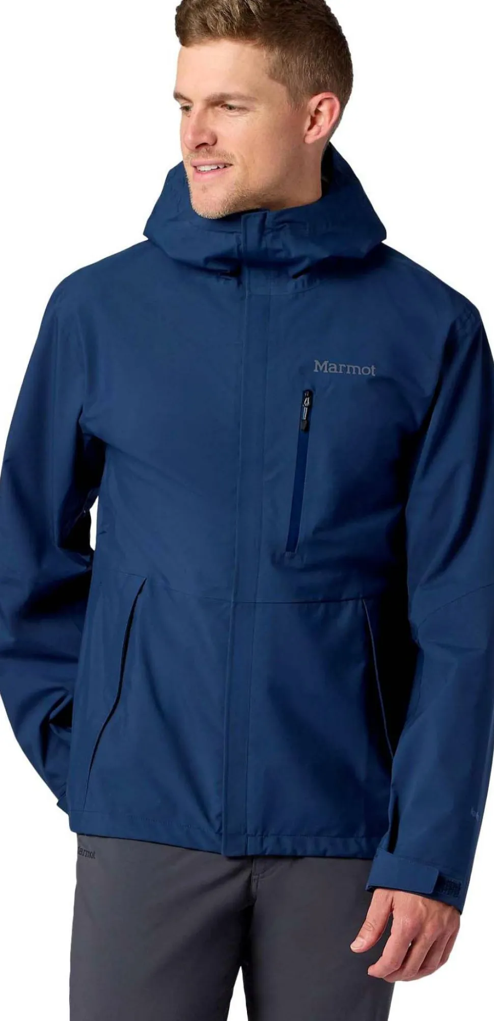 Marmot Men's Precip Evo Pro Jacket Nightfall Navy