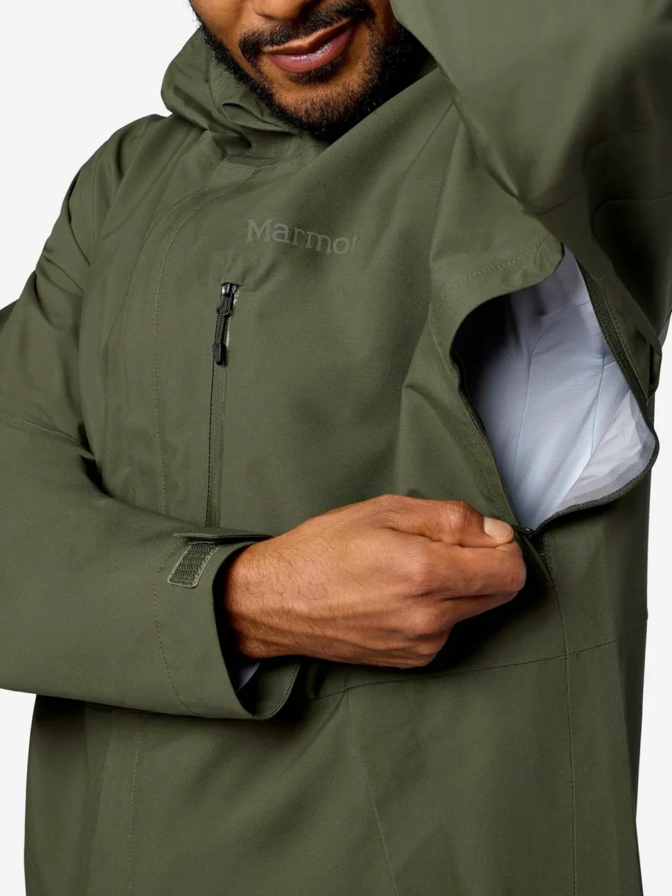 Marmot Men's Precip Evo Pro Jacket Nori