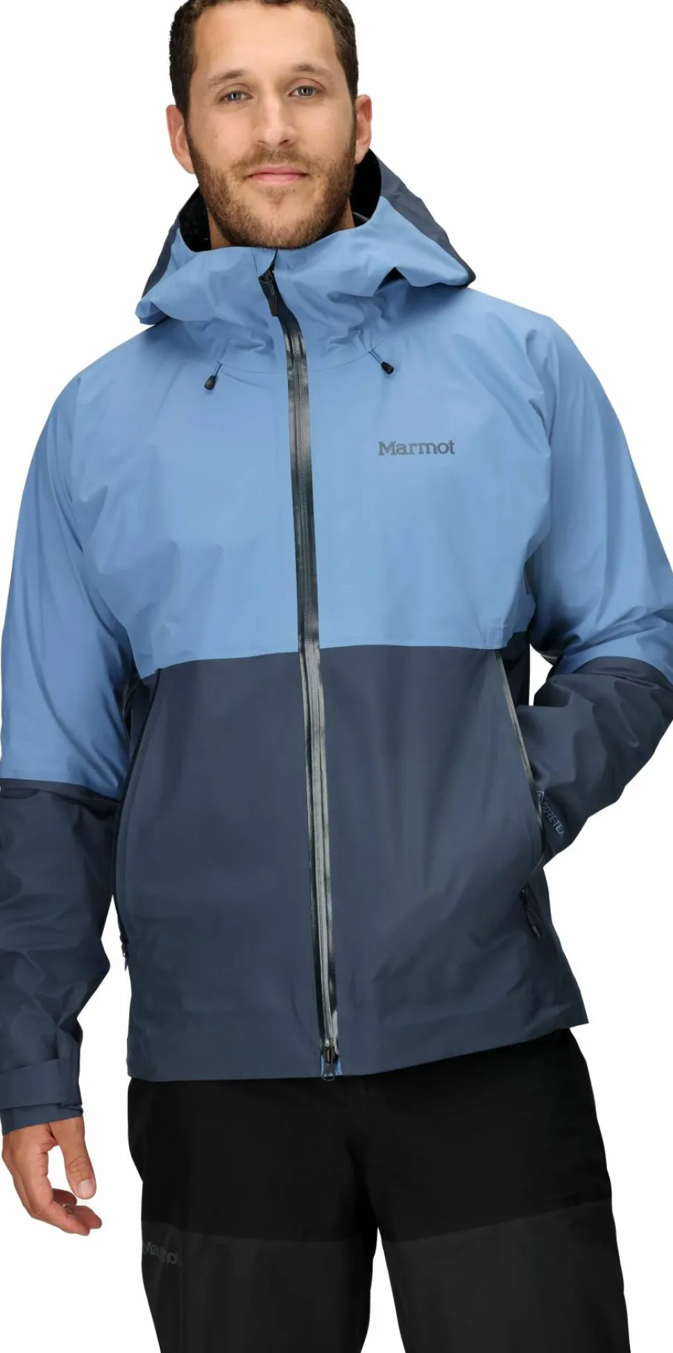 Marmot Men's Seeker Goretex Jacket Rain Cloud/thunderhead