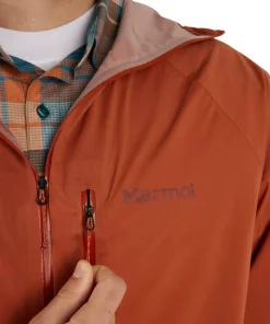 Marmot Men's Superalloy Bio Rain Jacket Brown