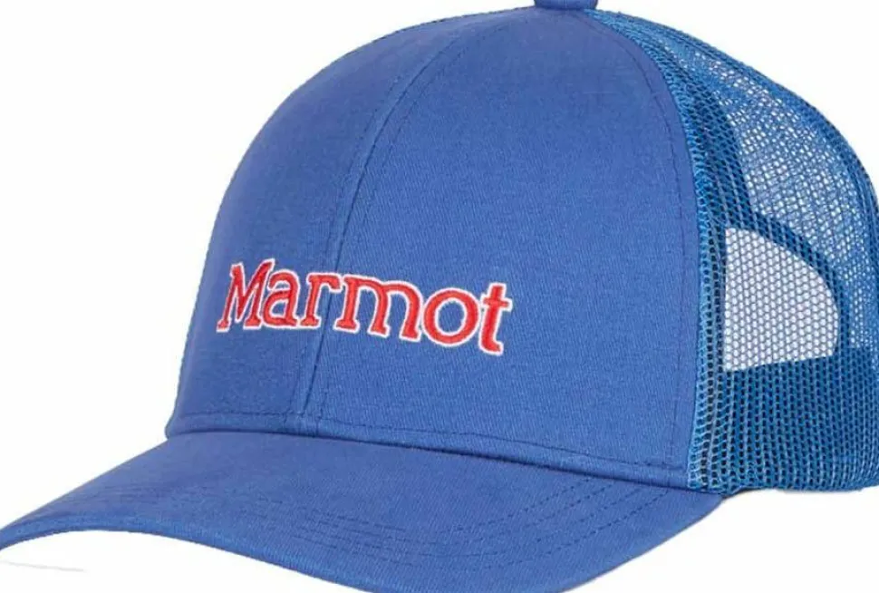 Marmot Retro Trucker Hat Trail Blue