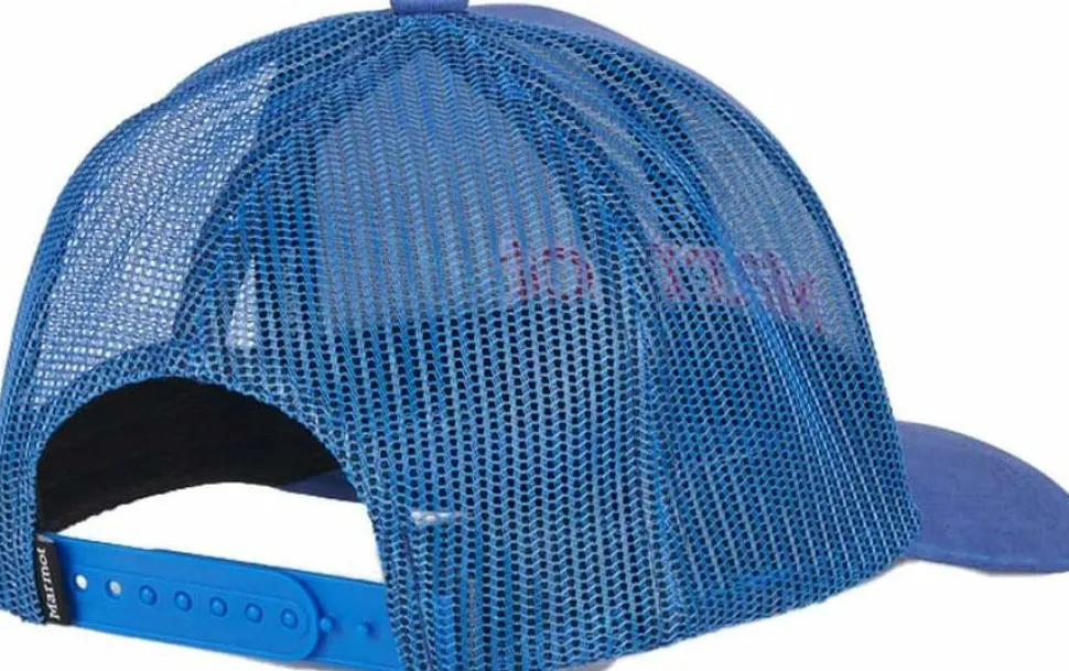 Marmot Retro Trucker Hat Trail Blue