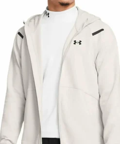 Men's UA Unstoppable Fleece Full-Zip Hoodie Anthracite