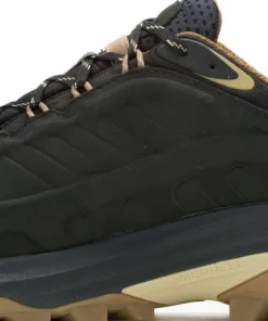 Merrell Men's Moab Speed 2 Leather Waterproof Black