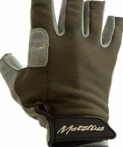 Metolius Climbing Talon Belay Glove 3/4 Gray/olive
