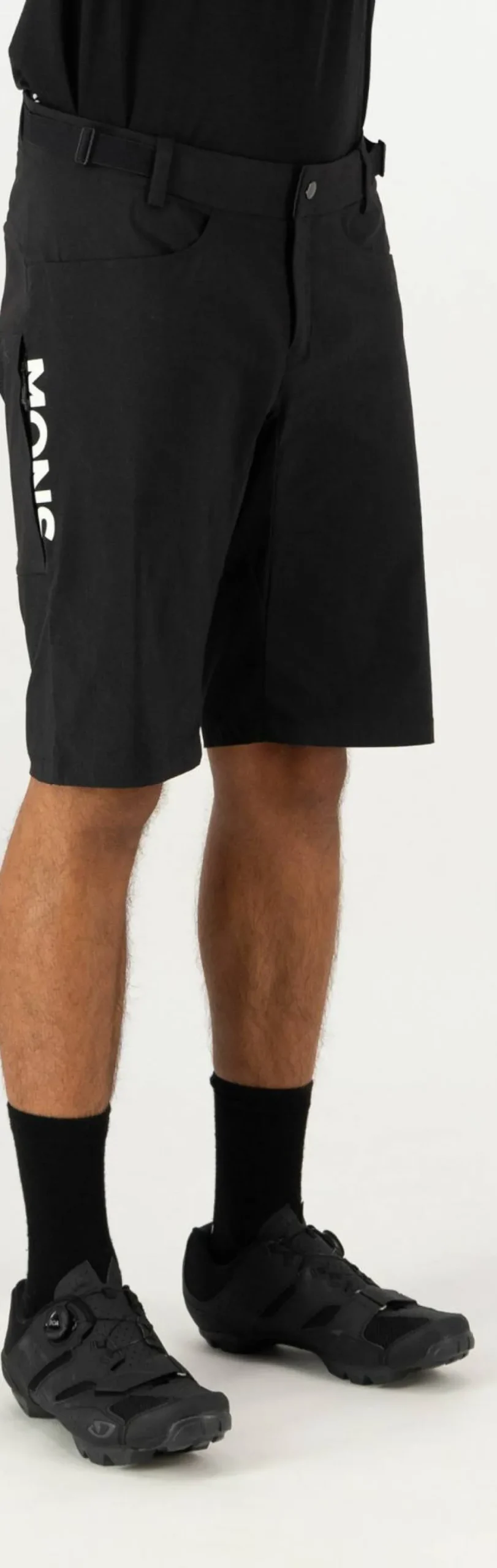 Mons Royale Men's Diversion Merino Trail Shorts Black