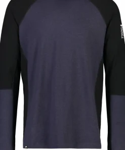 Mons Royale Men's Olympus Long Sleeve Black/Iron