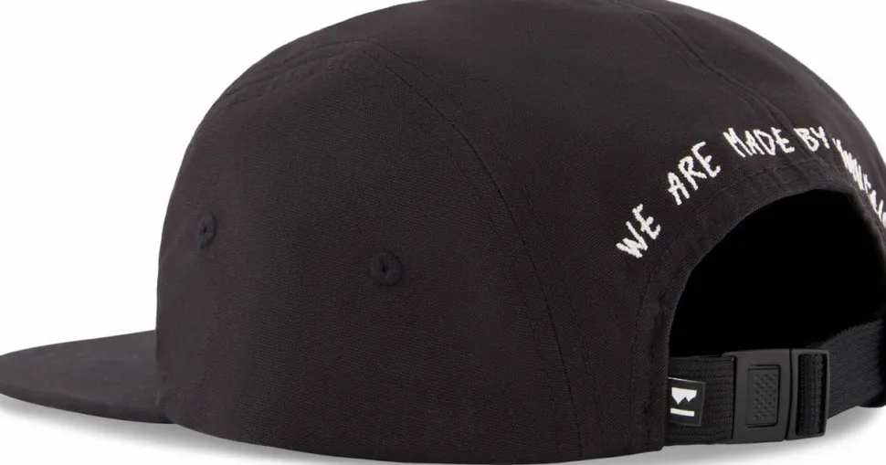 Mons Royale Ridgeline 5 Panel Cap Black