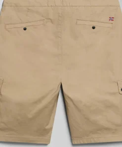 Napapijri Men's Dease Bermuda Shorts Beige Cornstalk