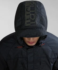 Napapijri Men's Makay Windbreaker with Dyneema Grey Owl