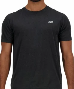 New Balance Men's Athletics T-Shirt Black