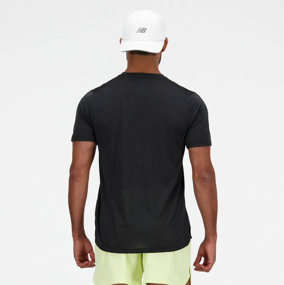 New Balance Men's Athletics T-Shirt Black