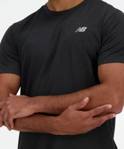 New Balance Men's Athletics T-Shirt Black