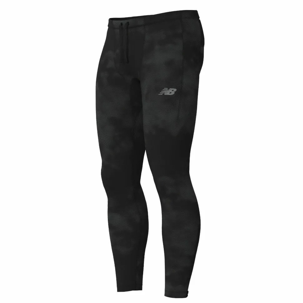 New Balance Men's Athletics Reflective Heat Pocket Tight Black Multi