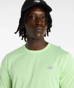 New Balance Men's Athletics T-Shirt Afterglow Heather