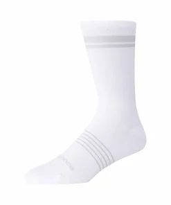 New Balance Pro Run Crew Socks 1 Pair White