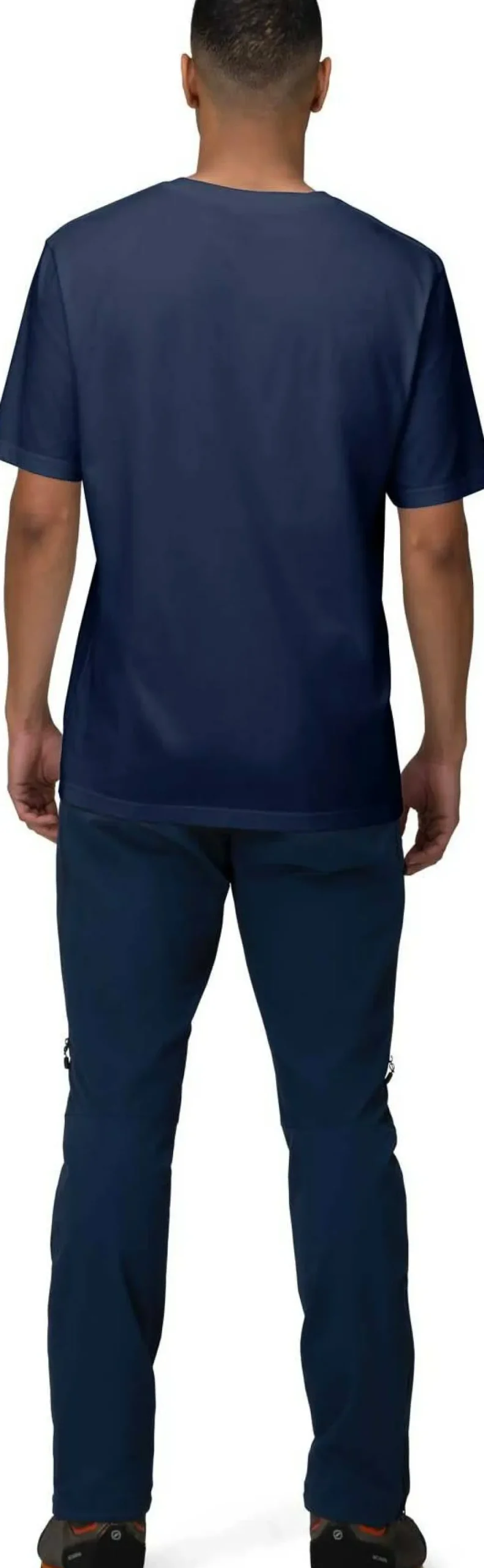 Norrøna Men's /29 Cotton Activity Embroidery T-Shirt Indigo Night