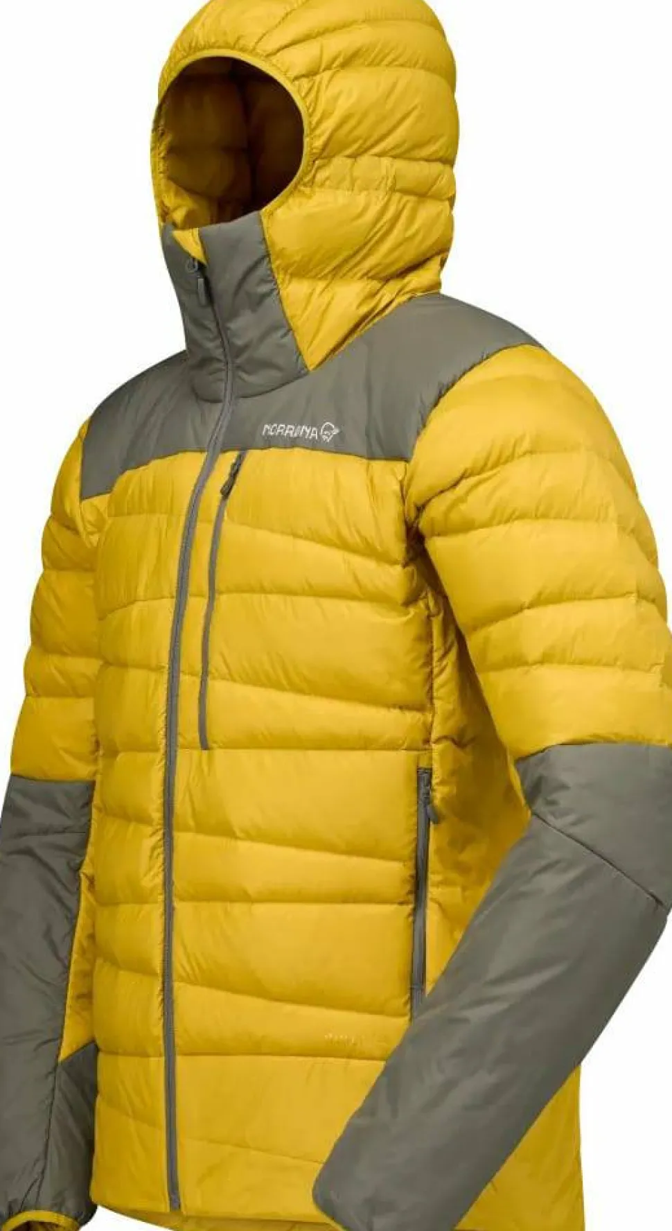 Norrøna Men's Falketind Down750 Hood Golden Palm