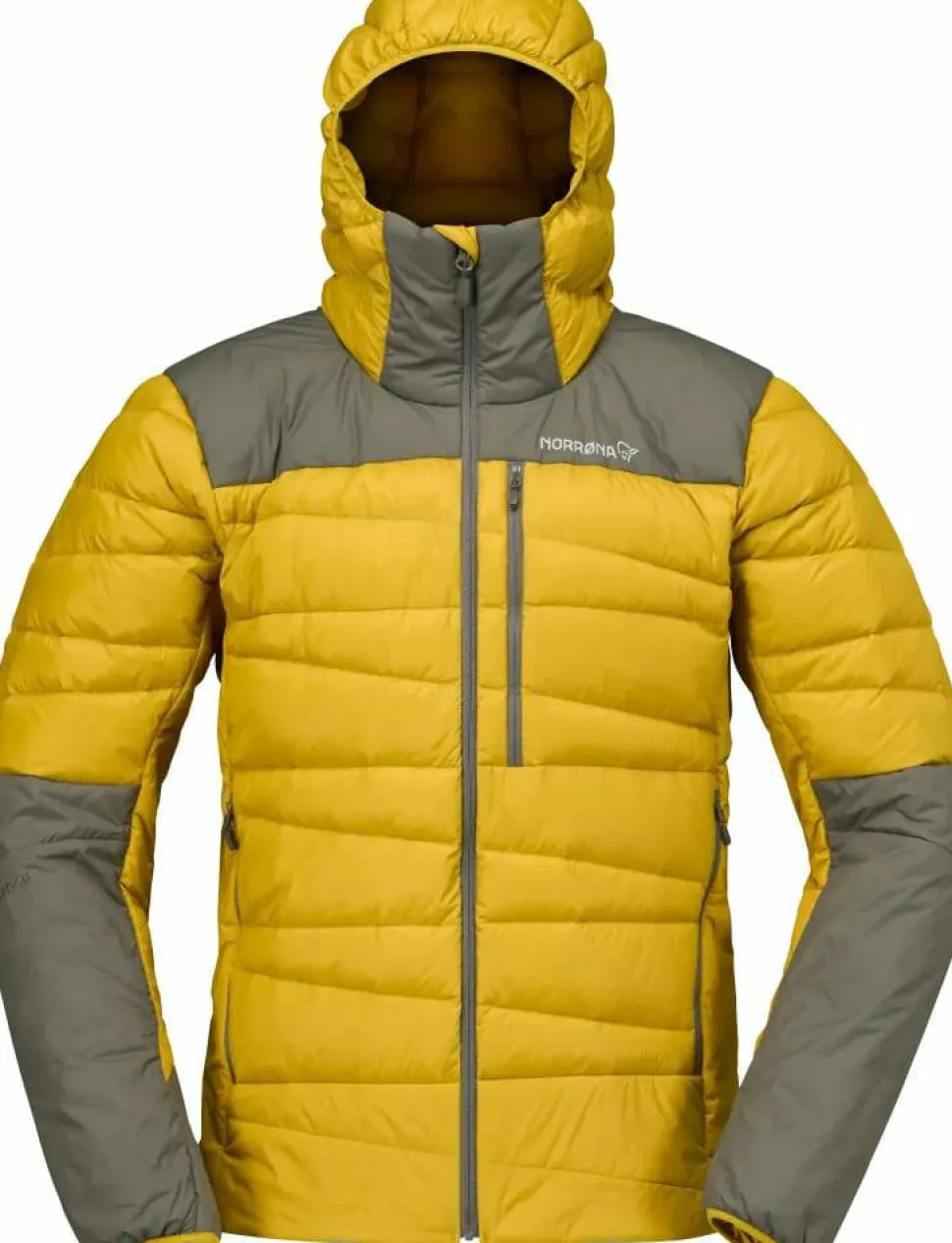 Norrøna Men's Falketind Down750 Hood Golden Palm