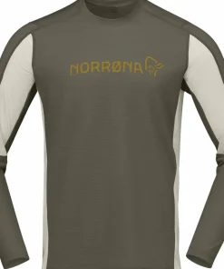 Norrøna Men's Falketind EqualiserUll Long Sleeve Beluga