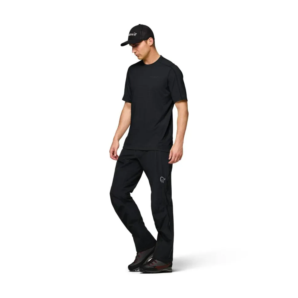 Norrøna Men's Falketind EqualiserUll T-shirt Caviar Black