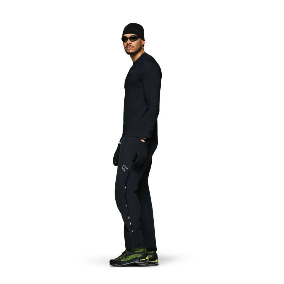 Norrøna Men's Falketind EqualiserUll Long Sleeve Caviar Black