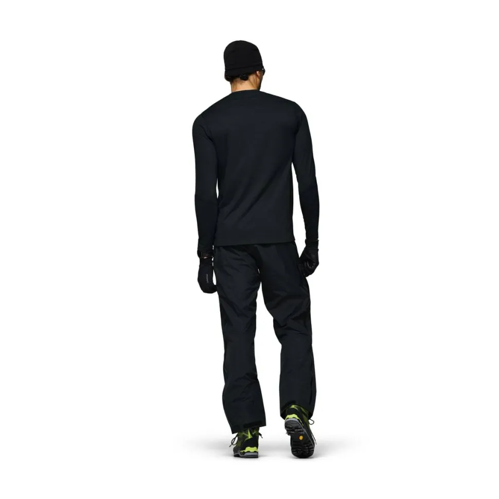 Norrøna Men's Falketind EqualiserUll Long Sleeve Caviar Black