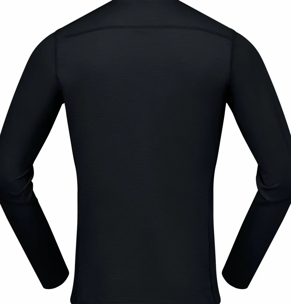 Norrøna Men's Falketind EqualiserUll Long Sleeve Caviar Black