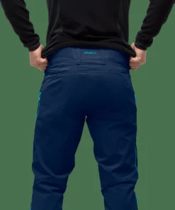 Norrøna Men's Falketind Flex1 Heavy Duty Pants Indigo Night/Hawaiian surf
