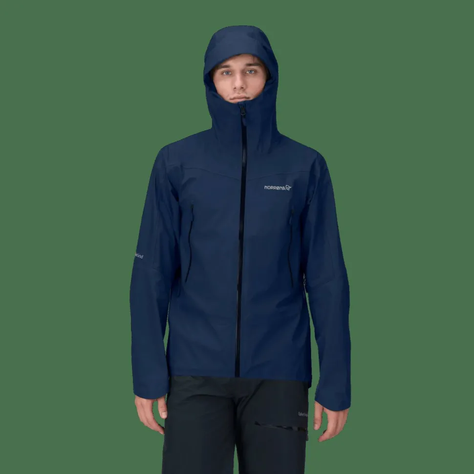 Norrøna Men's Falketind GORE-TEX Jacket Indigo Night Blue
