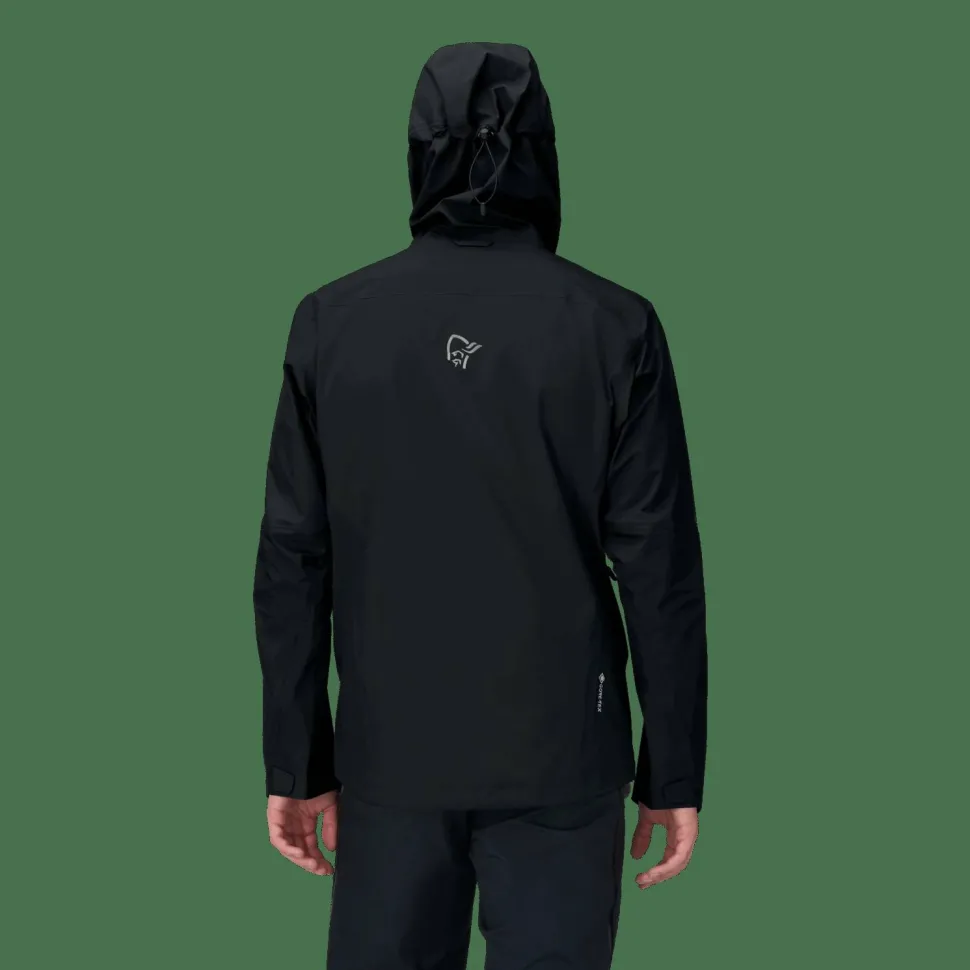 Norrøna Men's Falketind GORE-TEX Jacket Caviar Black