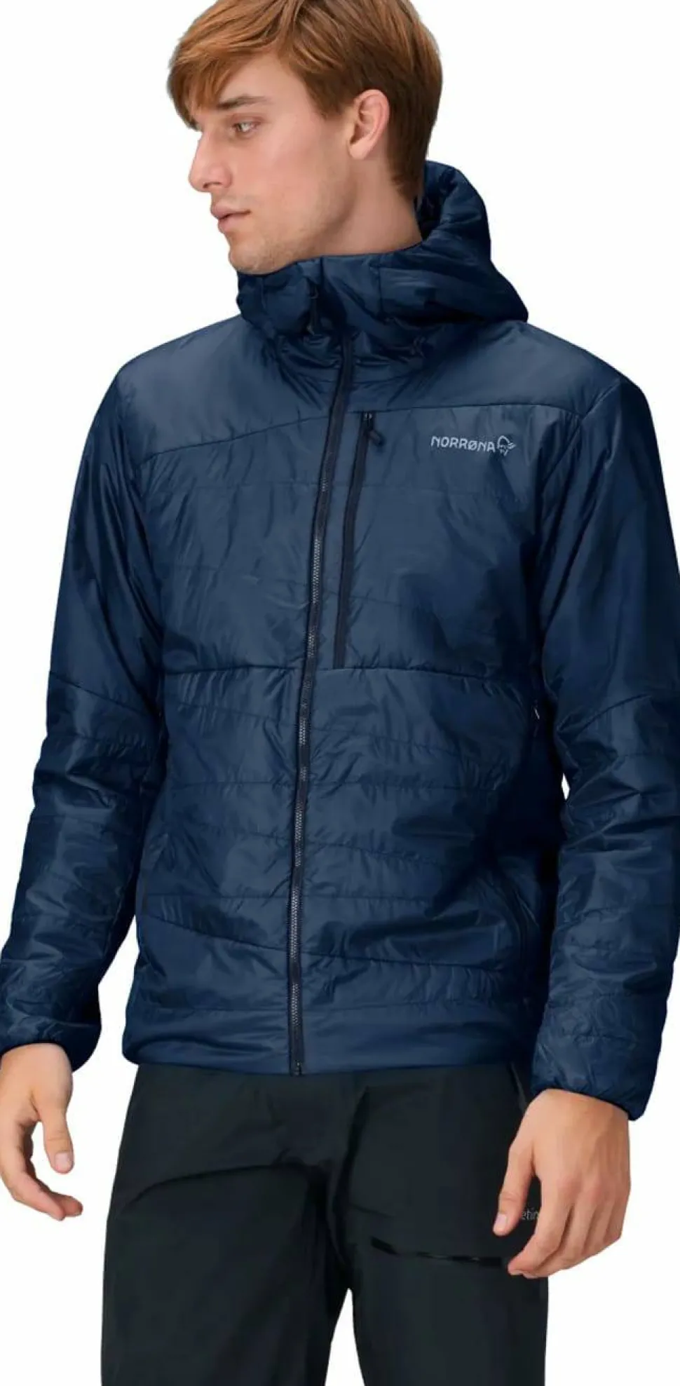 Norrøna Men's Falketind Thermo40 Hood Indigo Night Blue