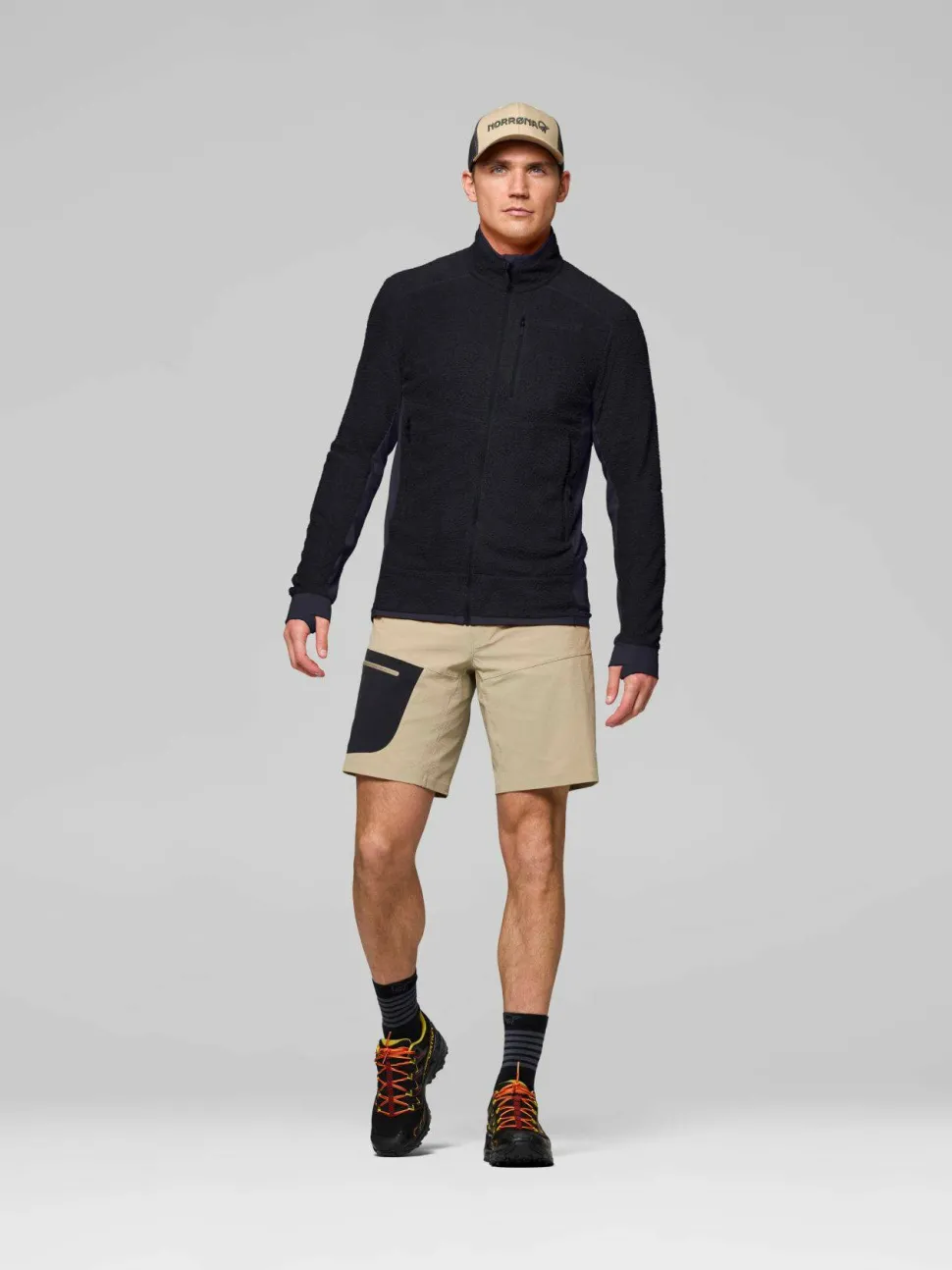 Norrøna Men's Falketind Warm1 Active Jacket Caviar Black
